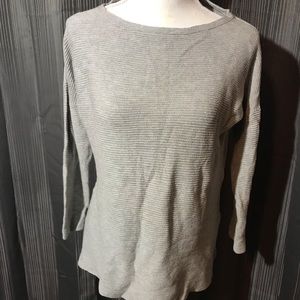 gray blouse in good condition